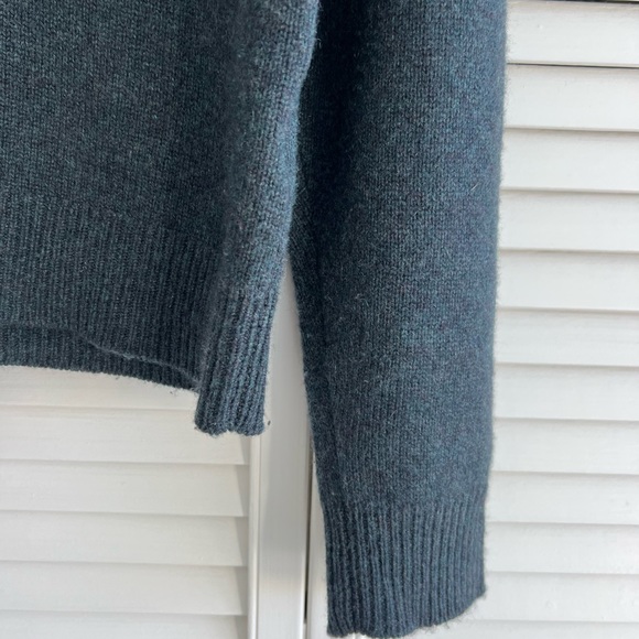 Naadam Cashmere Open Neck Polo Forest Green / XS - Picture 6 of 9